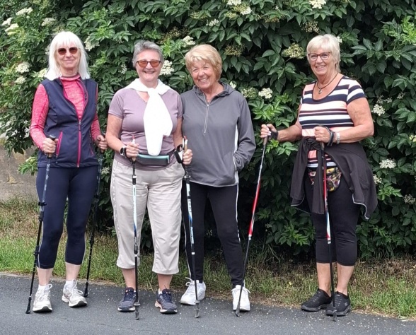 Nordic Walking Gruppe Bild 2